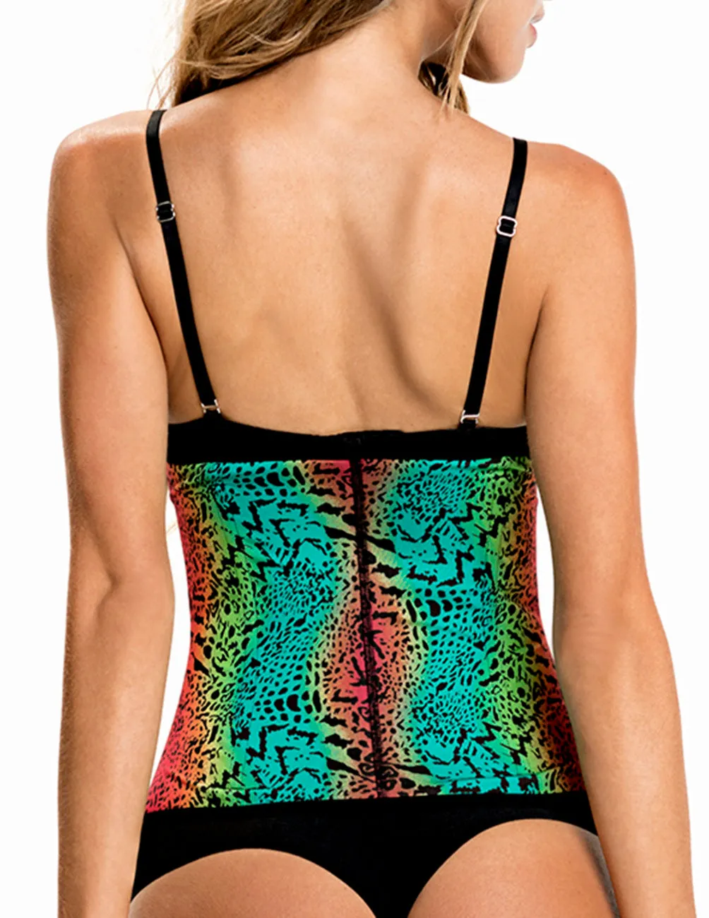 1041 Latex free Waist Training Cincher Color Print-01