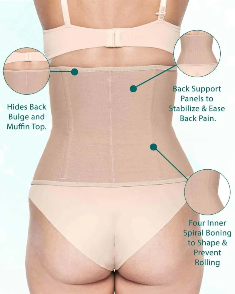 Abdominal Binder w/ Zipper
