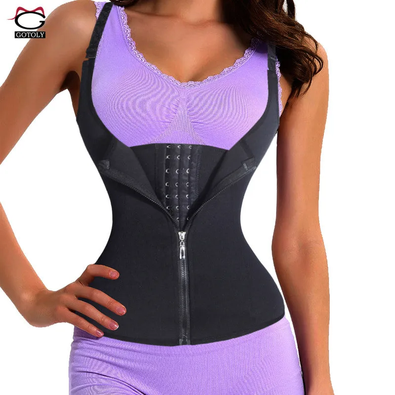 Adjustable Shoulder Strap Waist Trainer Vest Corset