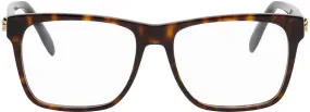 Alexander McQueen Tortoiseshell Square Glasses