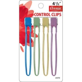 Annie Control Clips 4.5" 4Ct
