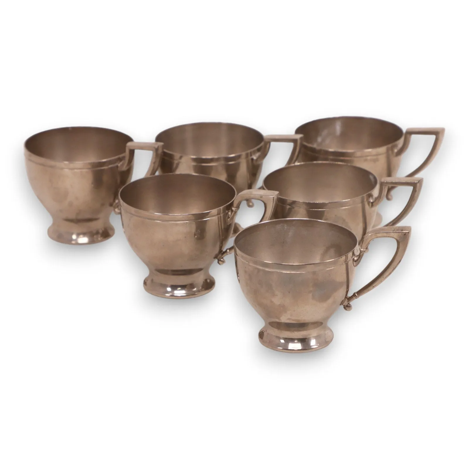 Art Deco 6pc Demitasse Expresso Cups MCM
