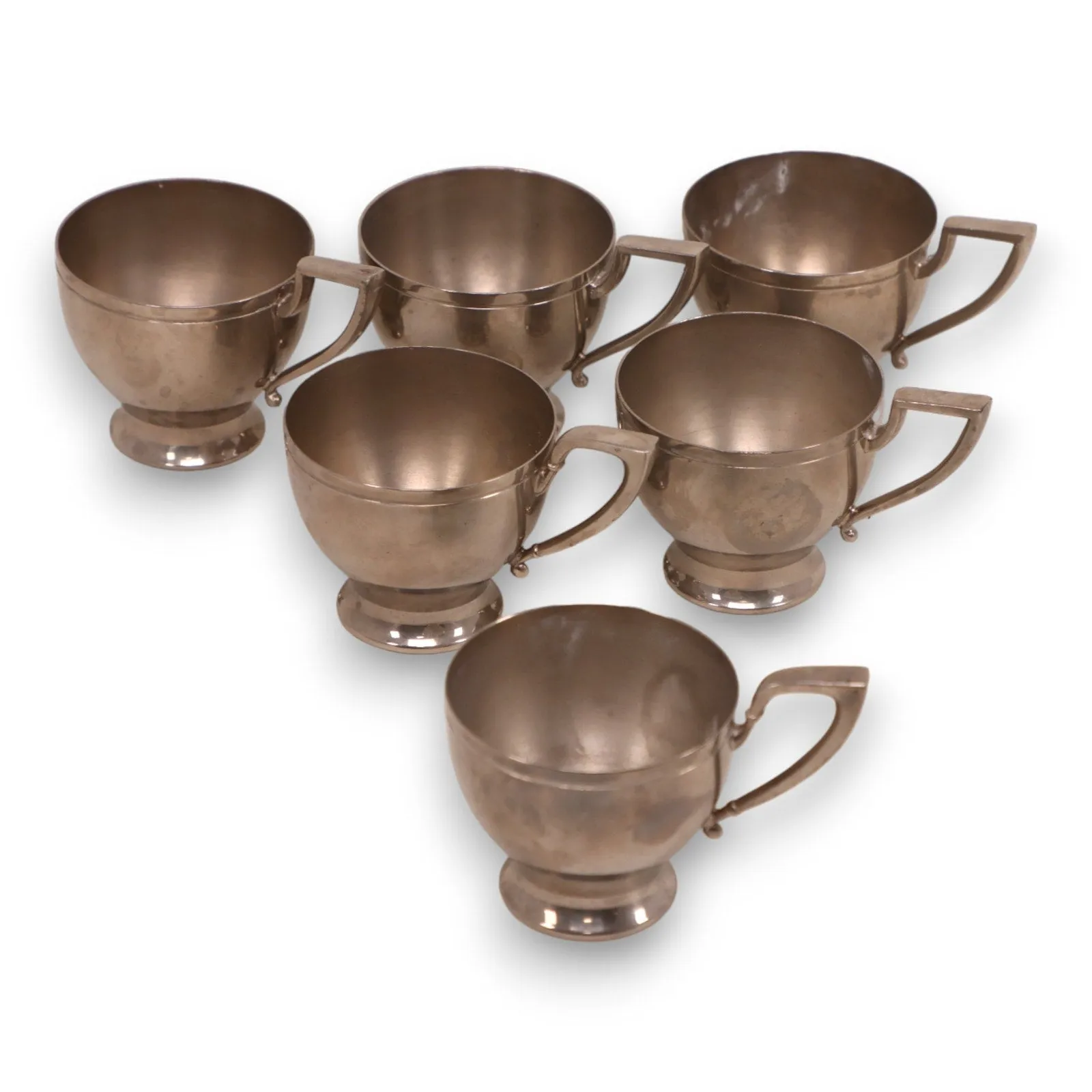Art Deco 6pc Demitasse Expresso Cups MCM