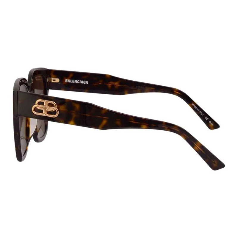Balenciaga BB0056S Sunglasses  Havana-Havana-Brown