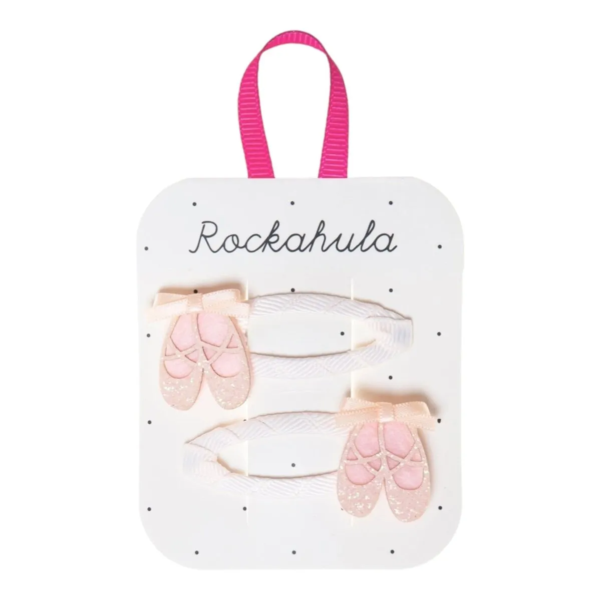BALLET SLIPPERS HAIR CLIPS