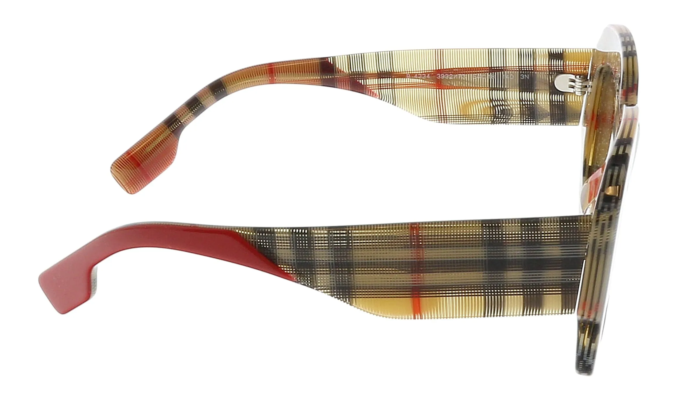 Burberry 0BE4334 39327354 Myrtle Brown Full rim Square Sunglasses