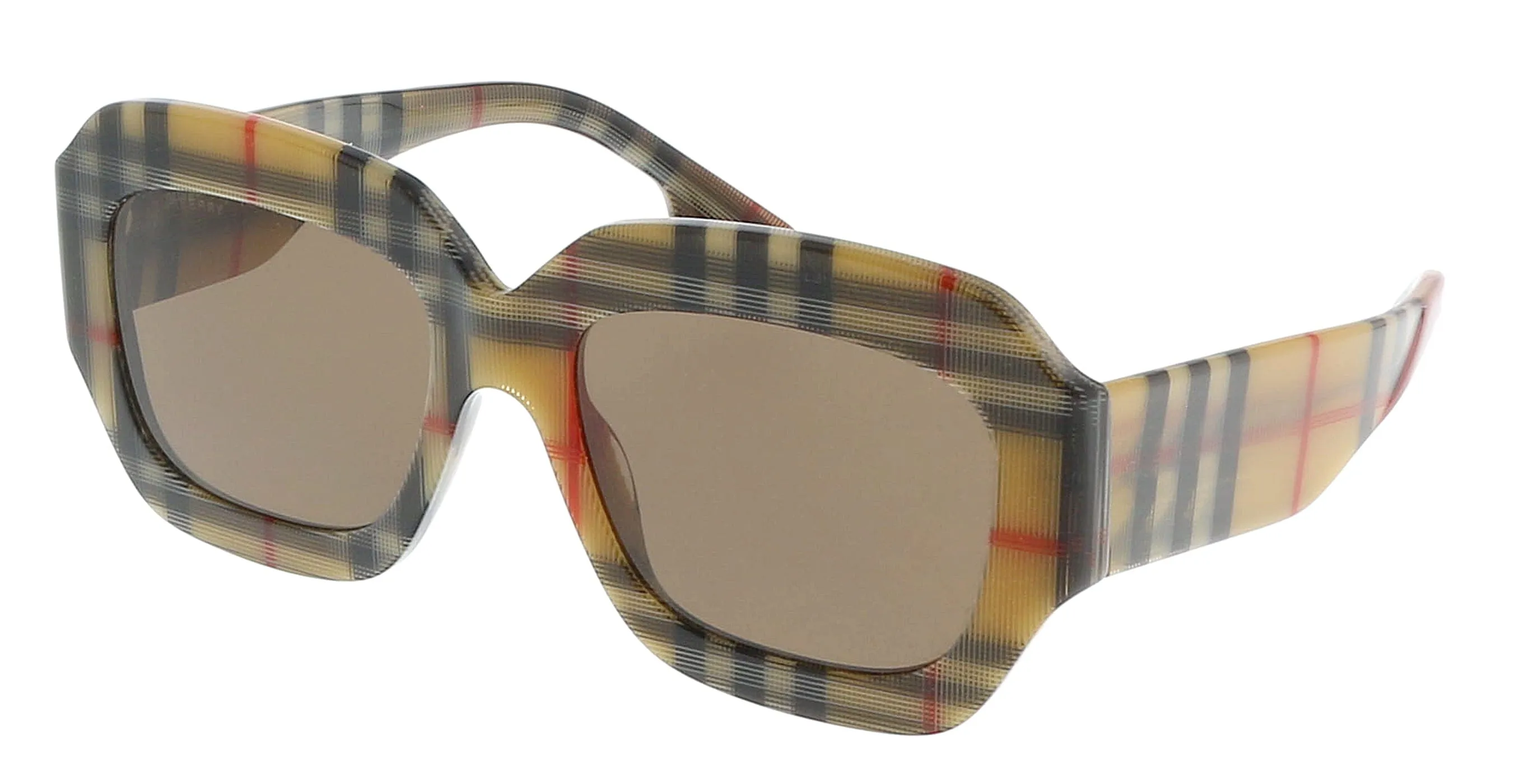 Burberry 0BE4334 39327354 Myrtle Brown Full rim Square Sunglasses