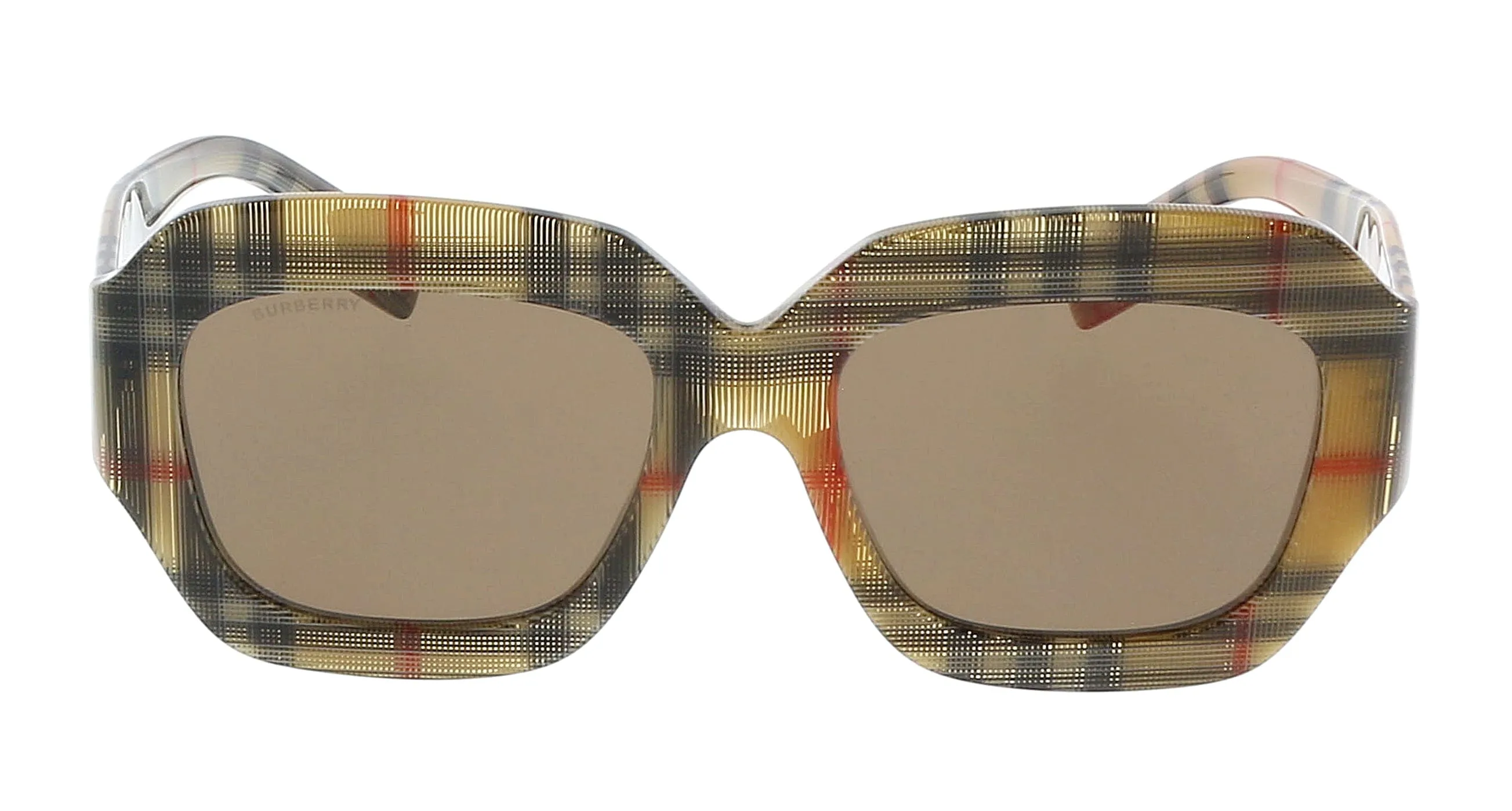 Burberry 0BE4334 39327354 Myrtle Brown Full rim Square Sunglasses