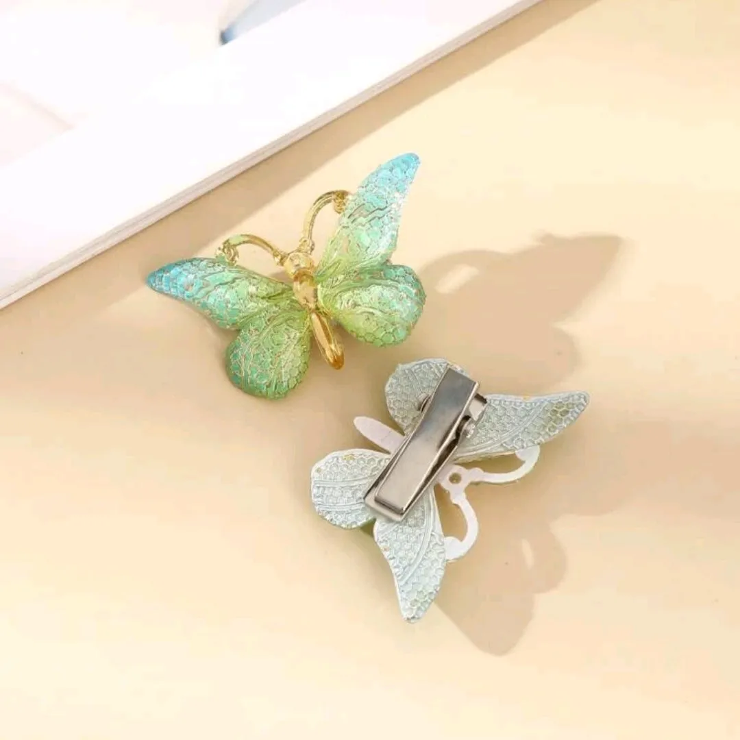 Butterfly Hair Clips (Pack of 4)