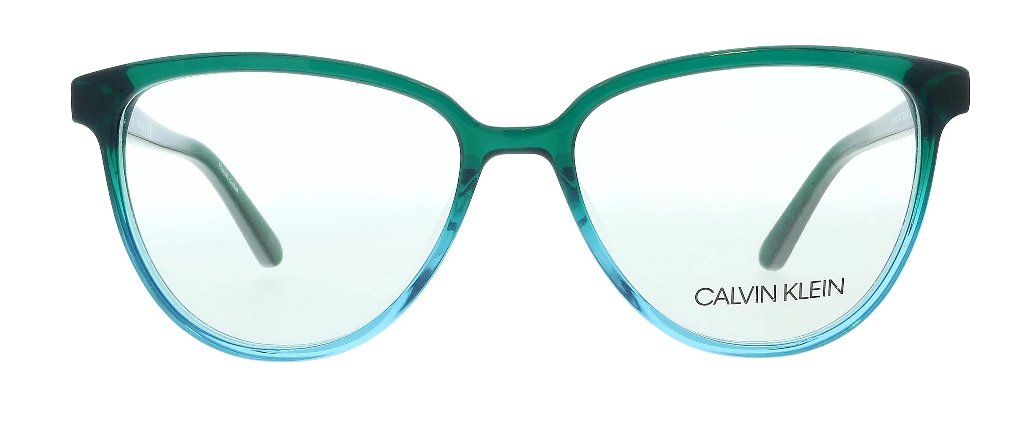 Calvin Klein CK18514 304 Green/Teal Gradient Tea Cup Eyeglasses