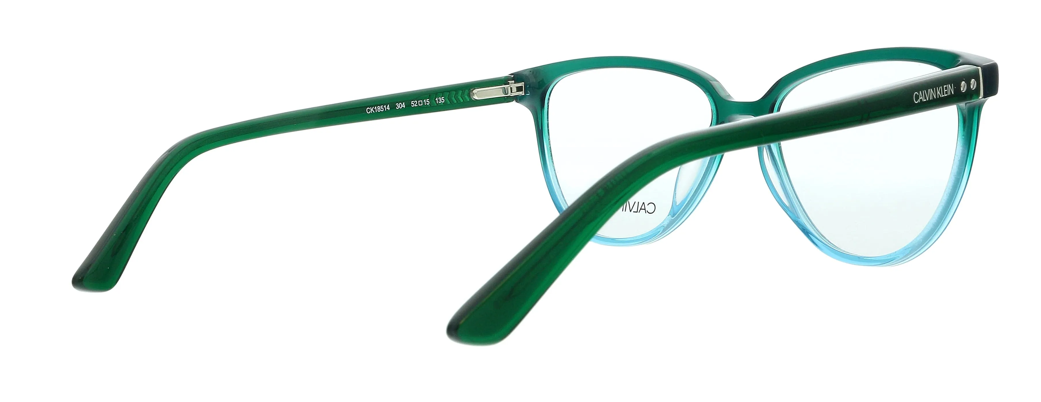 Calvin Klein CK18514 304 Green/Teal Gradient Tea Cup Eyeglasses