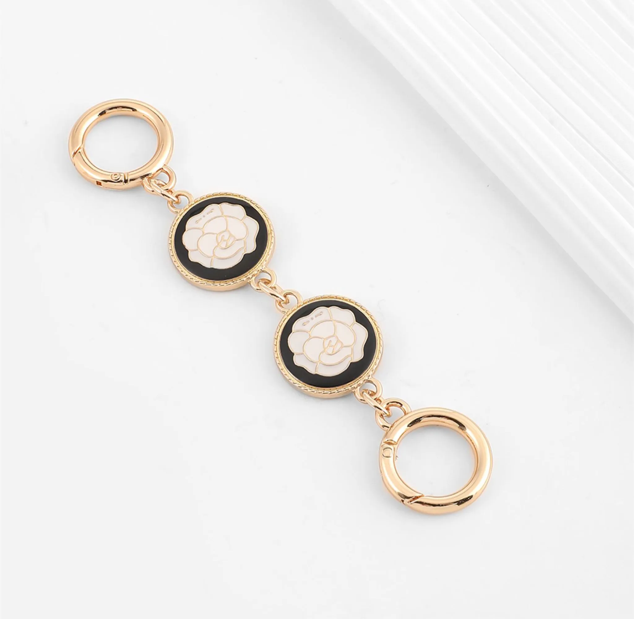 Camellia bag extension chain, handbag extended short chain accessories, suitable for metal accessories of chain bags