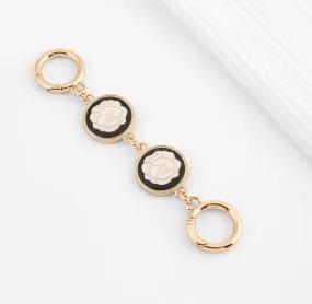 Camellia bag extension chain, handbag extended short chain accessories, suitable for metal accessories of chain bags