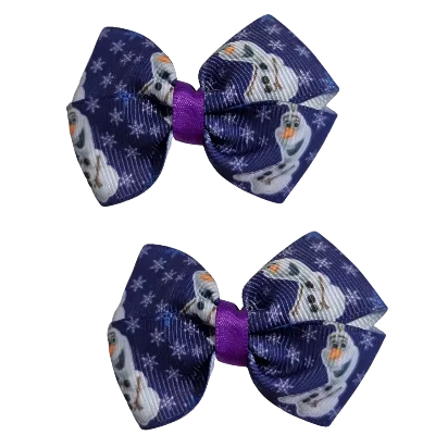 Cherish Hair Bow - Frozen Olaf