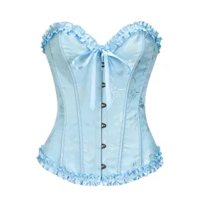 Corset, bridal bustier lace up back  corset