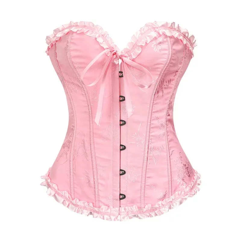 Corset, bridal bustier lace up back  corset