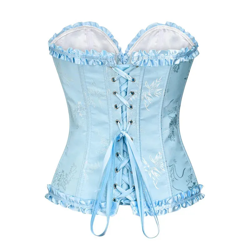Corset, bridal bustier lace up back  corset
