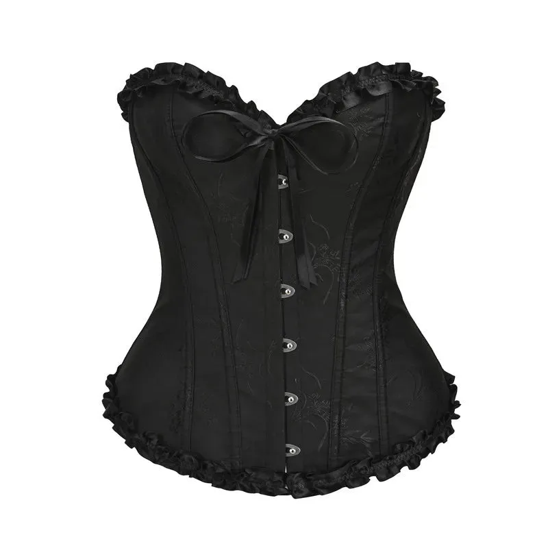 Corset, bridal bustier lace up back  corset