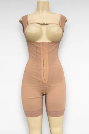 Corset Short Shapewear With Over Bust Strap & Zip Crotch - 2002/2003