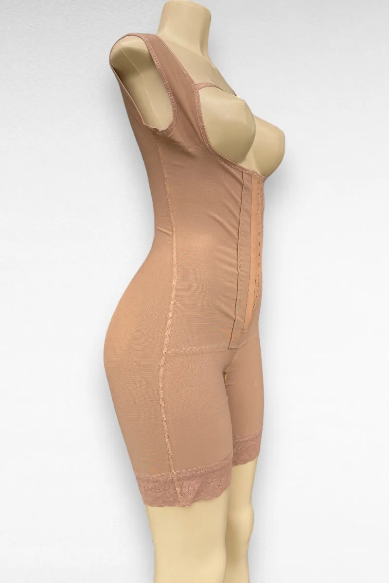 Corset Short Shapewear With Over Bust Strap & Zip Crotch - 2002/2003