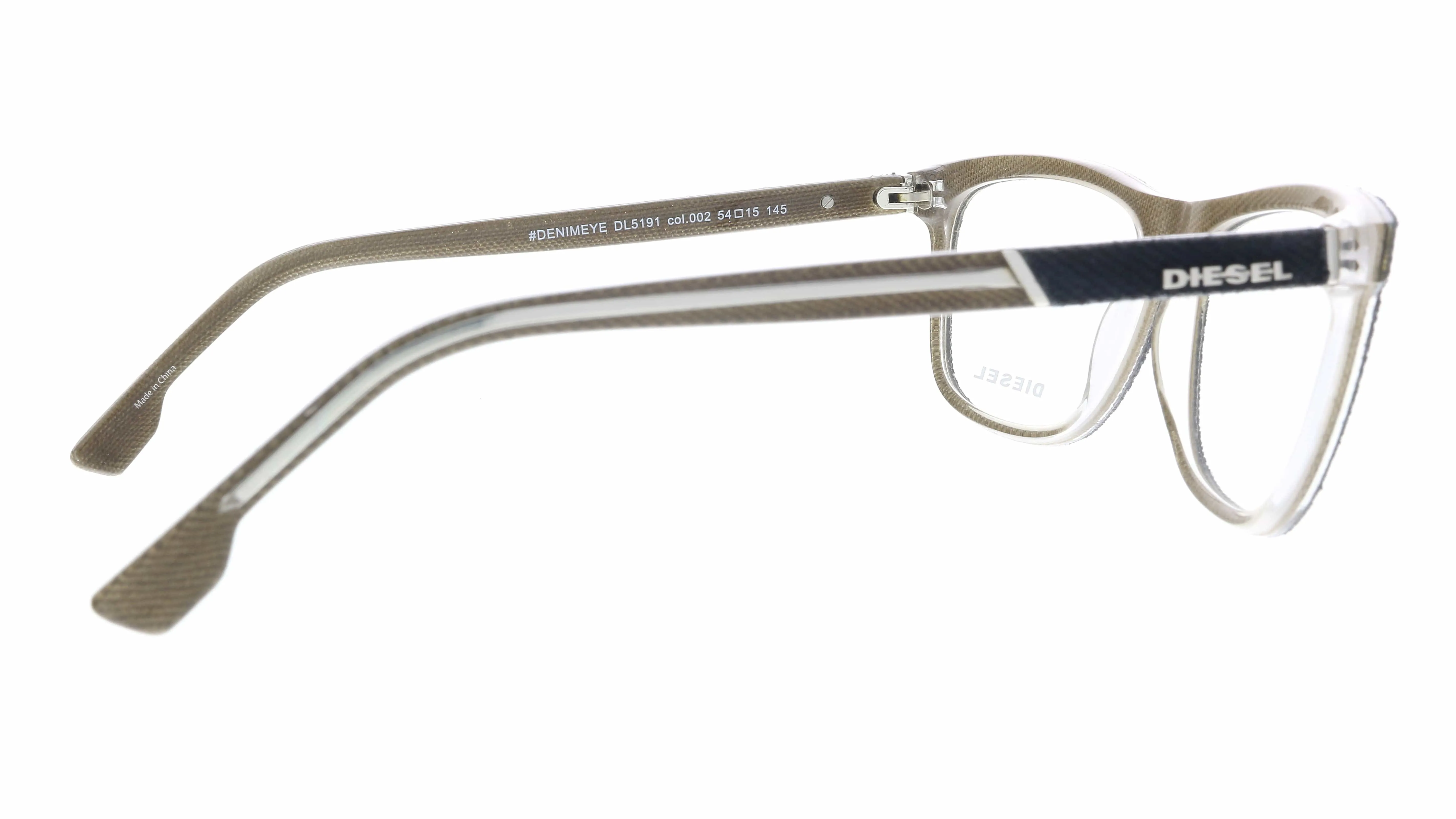 Diesel DL5191 002  Rectangle Optical Frames