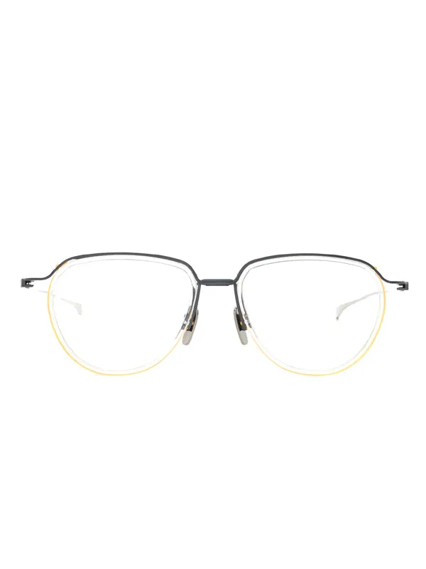 DITA SCHEMA THREE Optical in Black Iron-Crystal Clear Color (Special Edition)