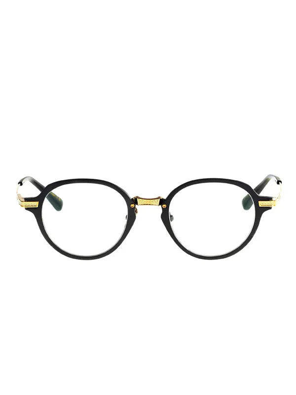 DITA UNION-FOUR Optical in Black Iron-Antique White Gold Color