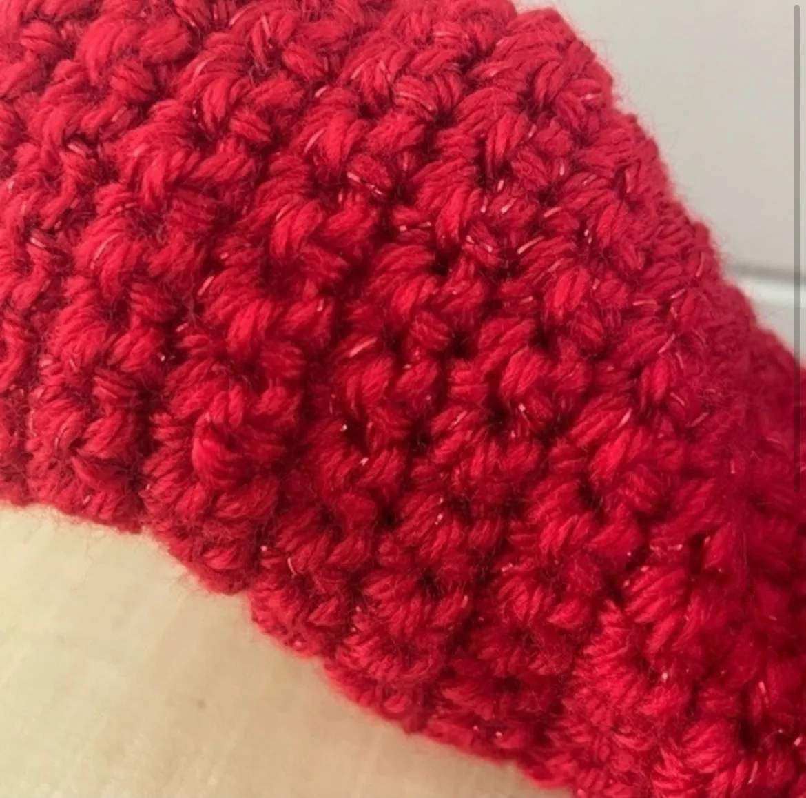 Extra Soft Red Glitter Gaming Texting Writing Tech Fingerless Gloves Wrist Warmers Sparkly Glam Handmade Fashion Gift Women Accessory Fall Winter Cold Weather