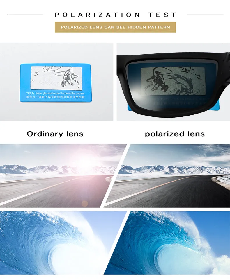Fashion Polarized Outdoor Sports Sunglasses