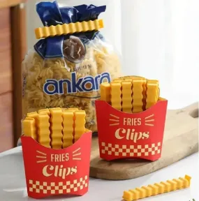 Fries packet clips 12 clips pack