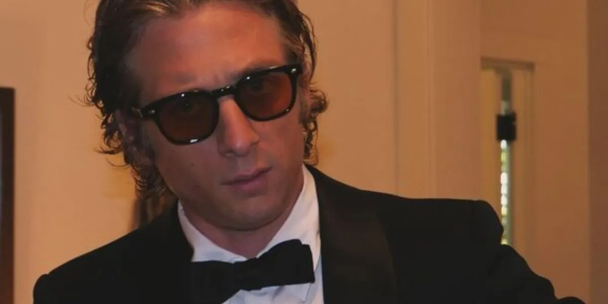 Garrett Leight Sherwood 2154 BK/PMP - As Seen On Jeremy Allen White