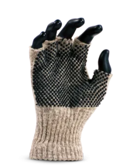 Handwear Gripper Medium Weight Fingerless Glove