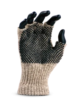 Handwear Gripper Medium Weight Fingerless Glove