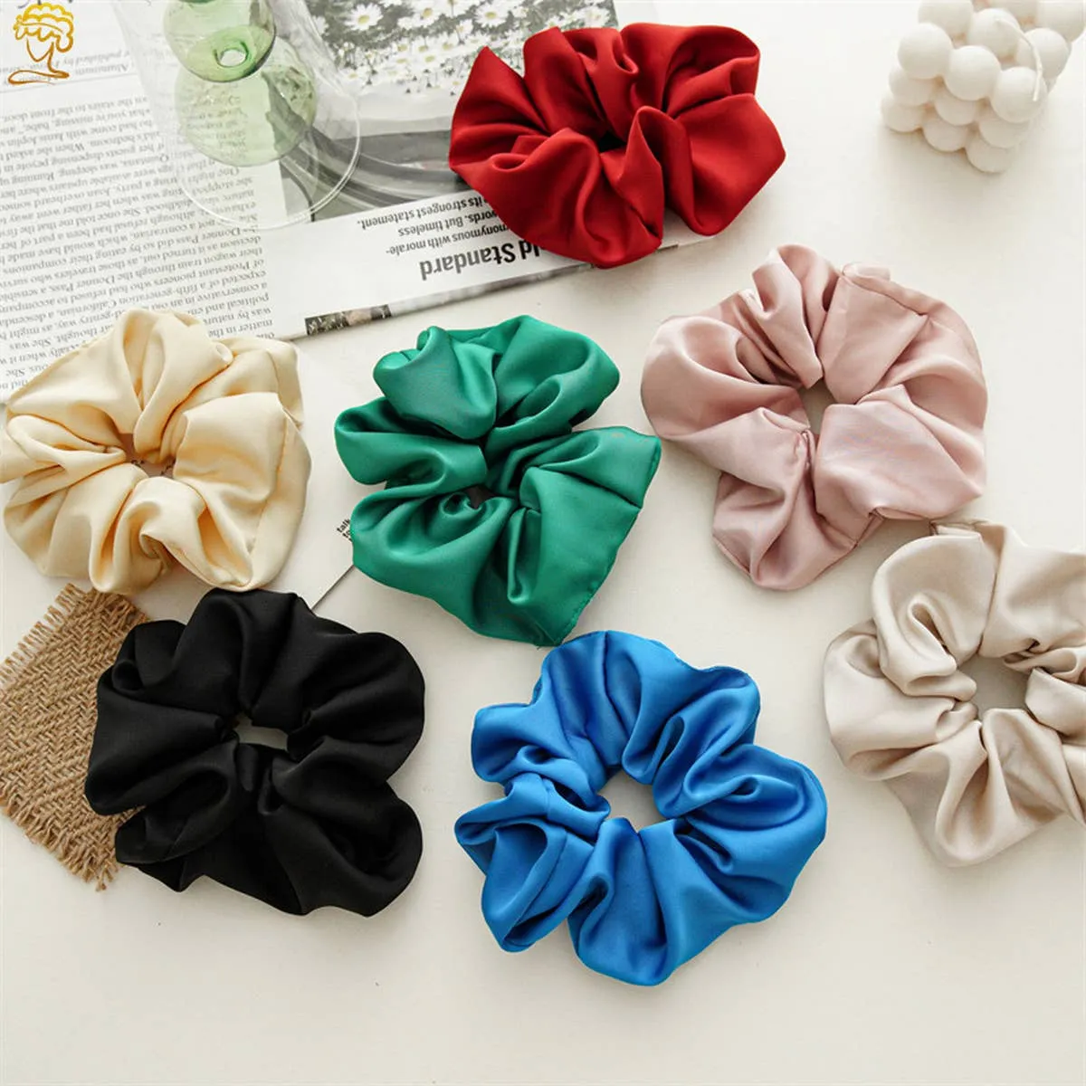 Holiday Scrunchie Black