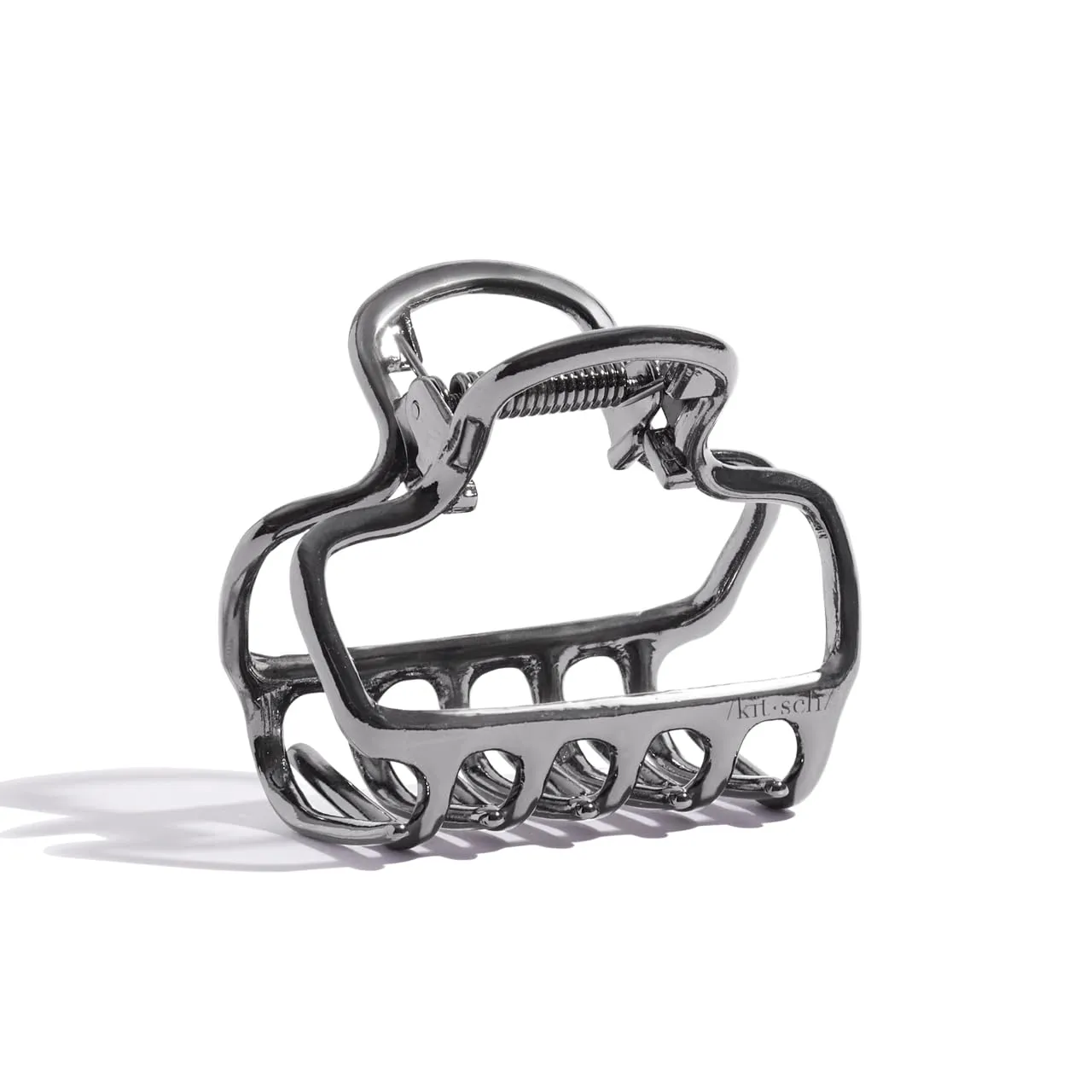kitsch Cloud Clip - Hematite Metal