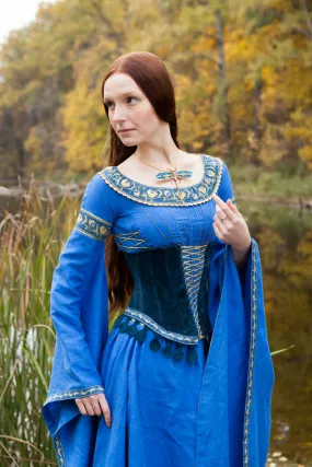 Lady of the Lake Suede Corset Belt