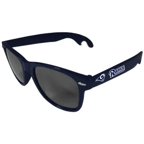 Los Angeles Rams Beachfarer Bottle Opener Sunglasses, Dark Blue