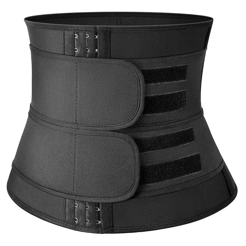 Neoprene Sauna Waist Corset Sweat Belt for Women Weight Loss Compression Trimmer Workout Fitness