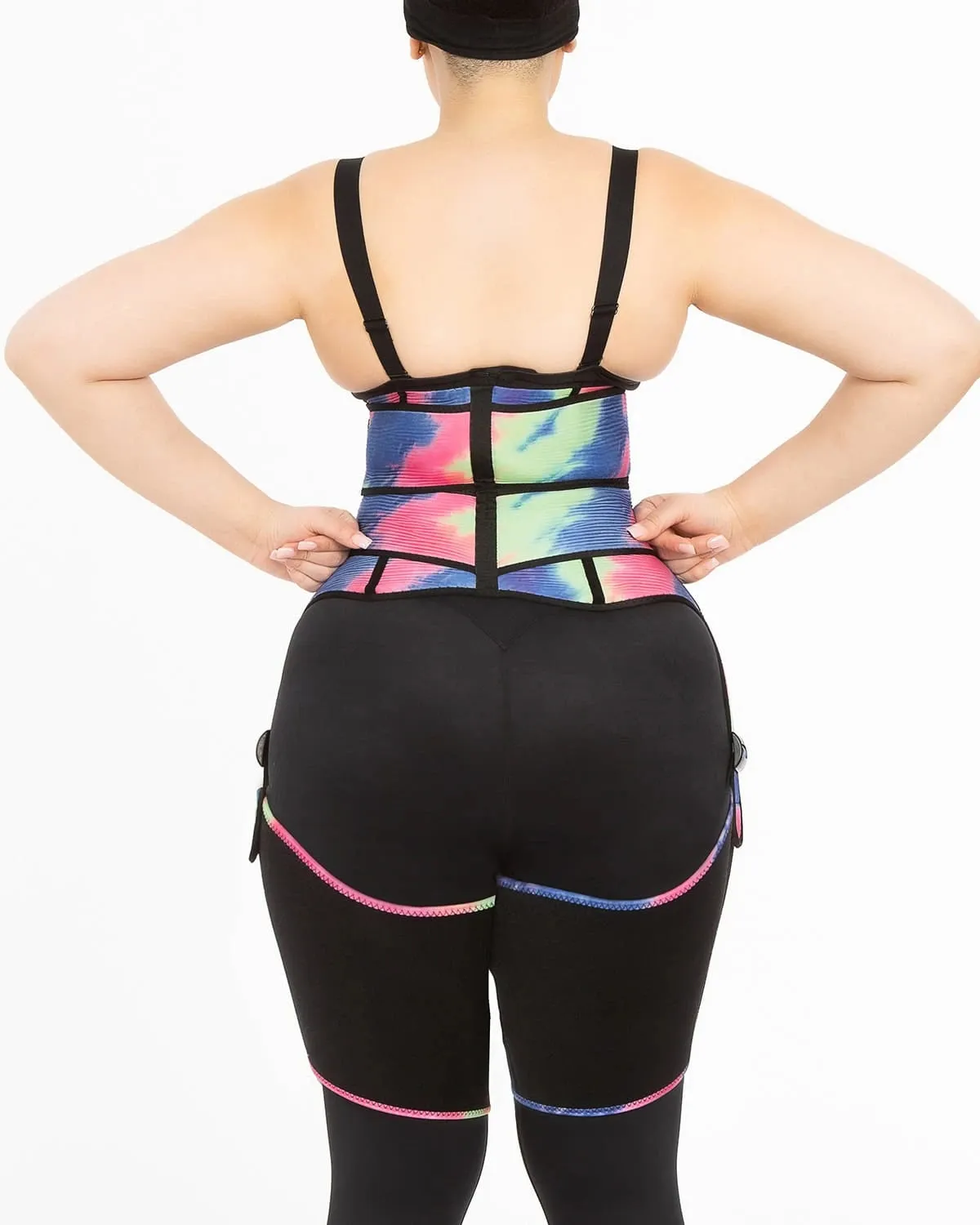 NeoSweat® 3 in 1 Tie Dye Waist and Thigh Trimmer Butt Lifter