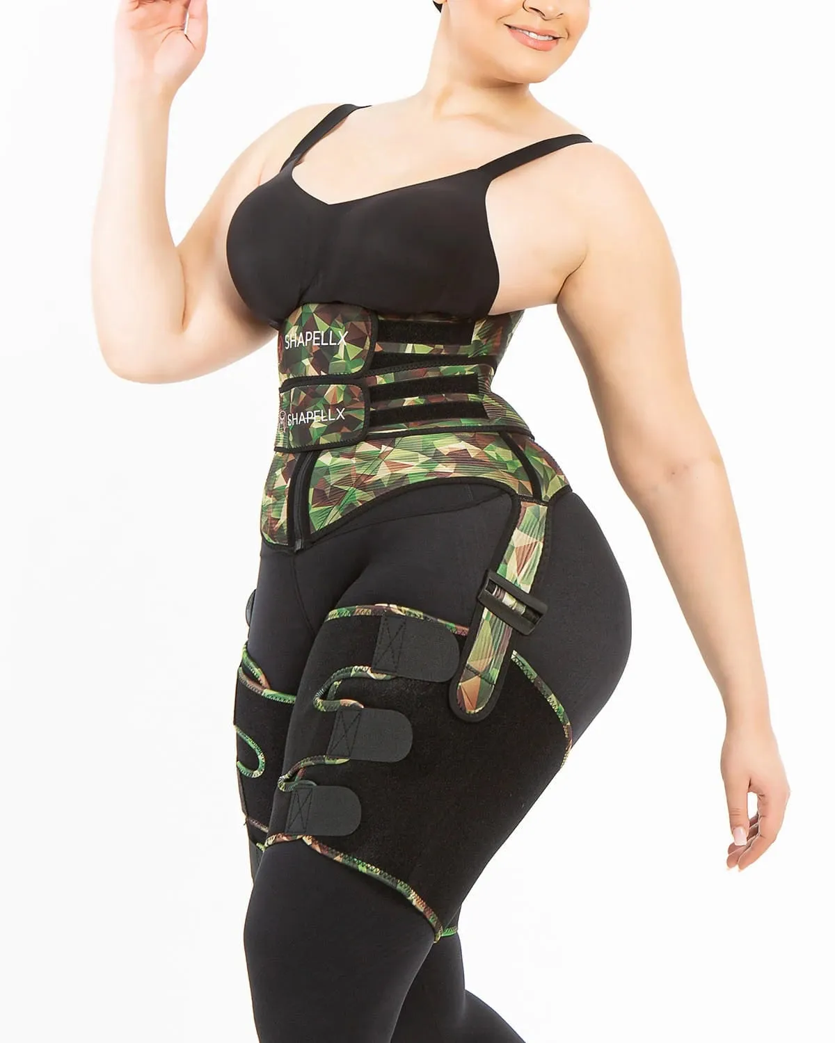 NeoSweat® 3 in 1 Tie Dye Waist and Thigh Trimmer Butt Lifter