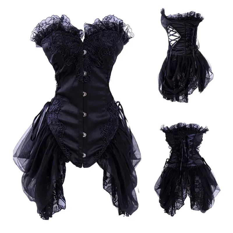 Plus sized corset, bridal bustier corset