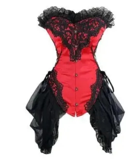 Plus sized corset, bridal bustier corset