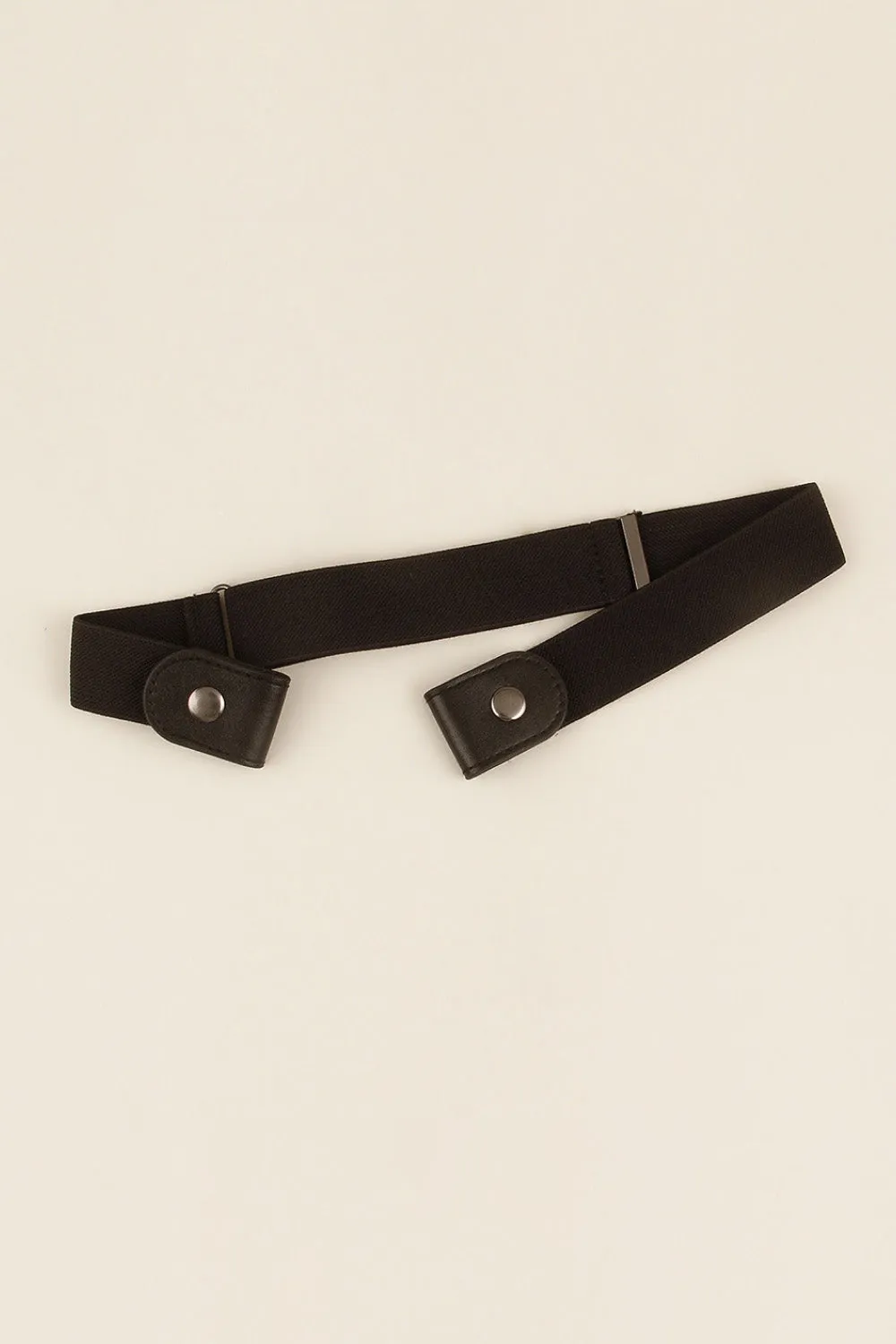 PU Elastic Snap Closure Belt