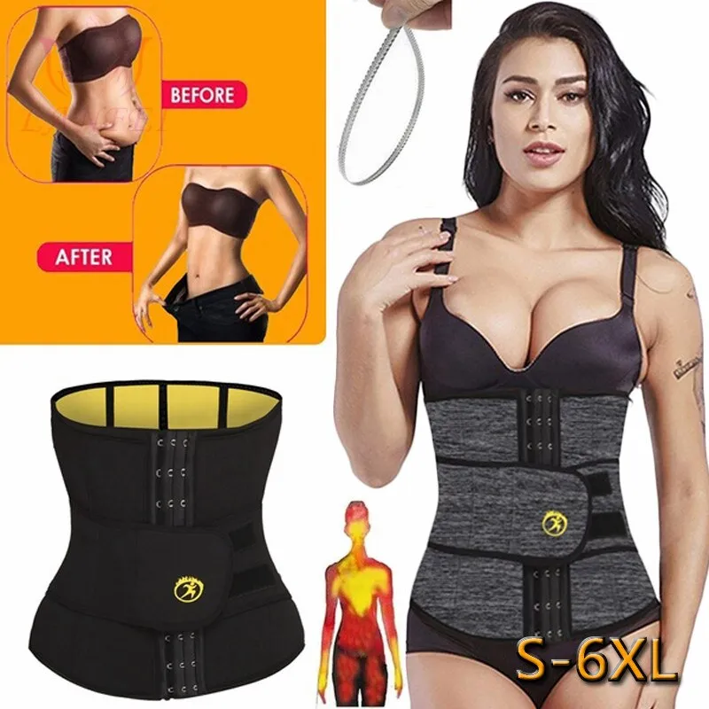 Sauna Sweat Corset Weight Loss Neoprene Cinchers Body Shapers Tummy Control