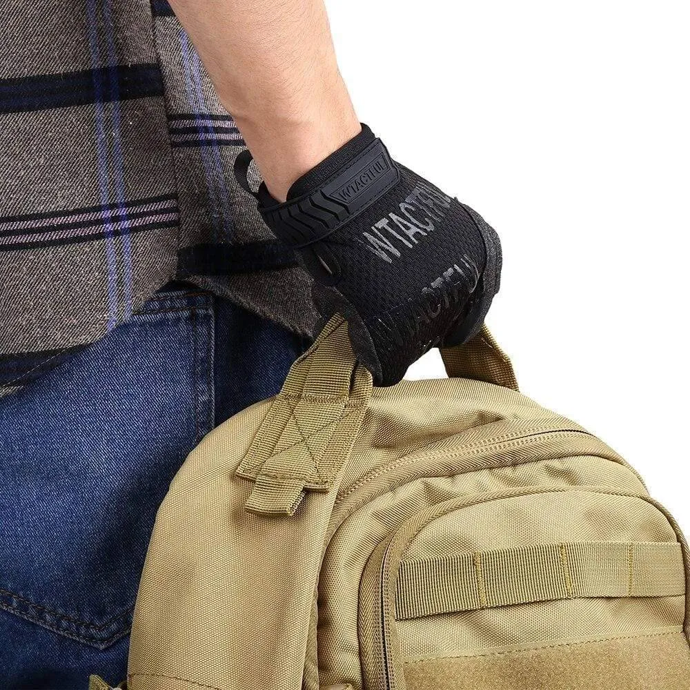 Tactical Full Finger Gloves - Military Army Grade for Hiking, Durable & Protective