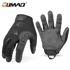 Tactical Full Finger Gloves - Military Army Grade for Hiking, Durable & Protective