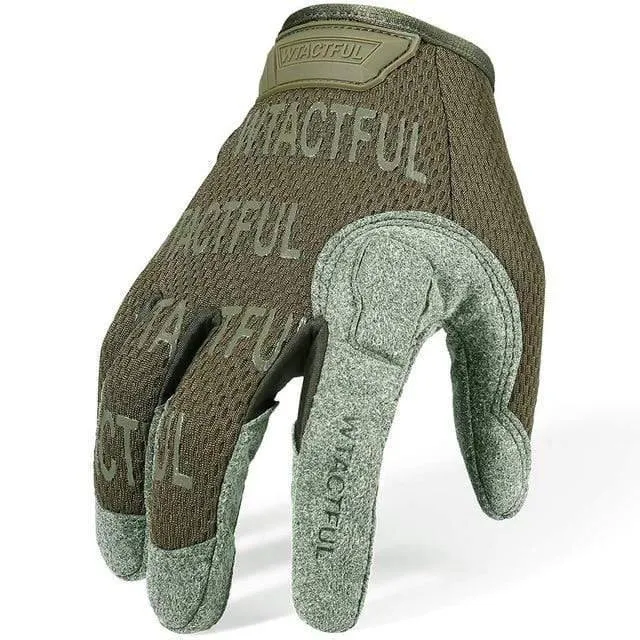Tactical Full Finger Gloves - Military Army Grade for Hiking, Durable & Protective