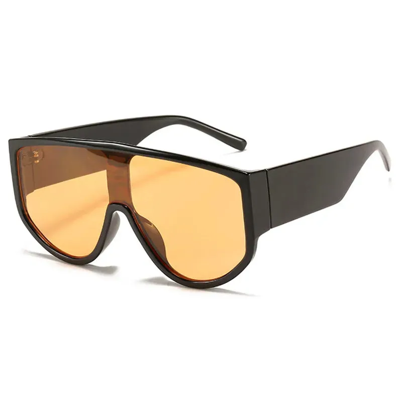 TEEK - Oversized Flat Top Lunette De Sol Eyewear