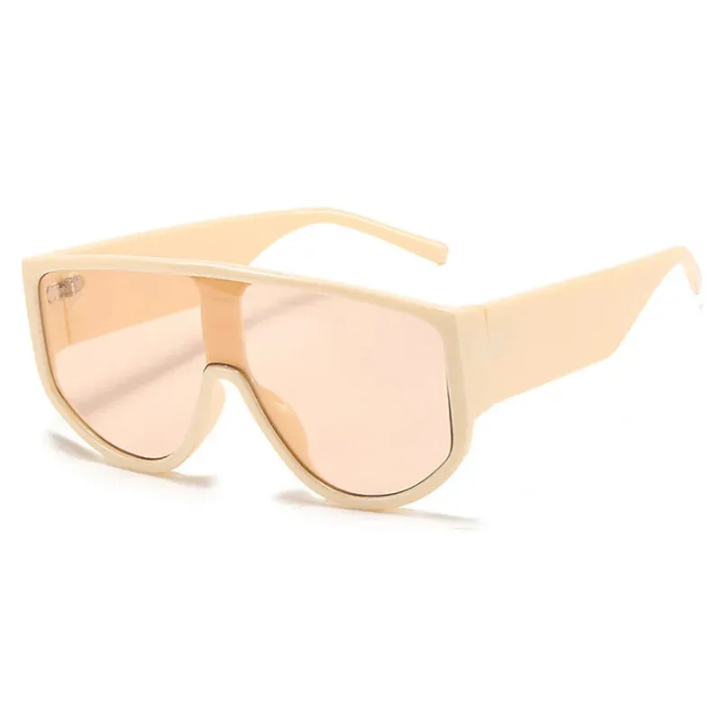 TEEK - Oversized Flat Top Lunette De Sol Eyewear