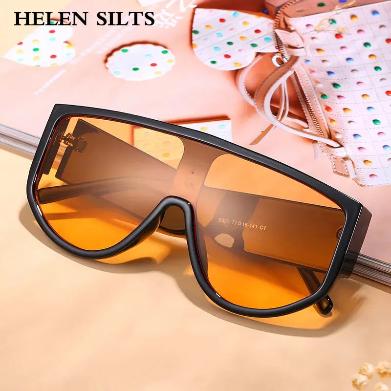 TEEK - Oversized Flat Top Lunette De Sol Eyewear